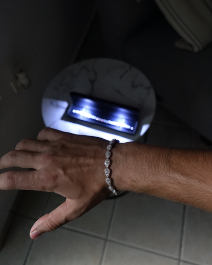 "Tears" Silver Bracelet