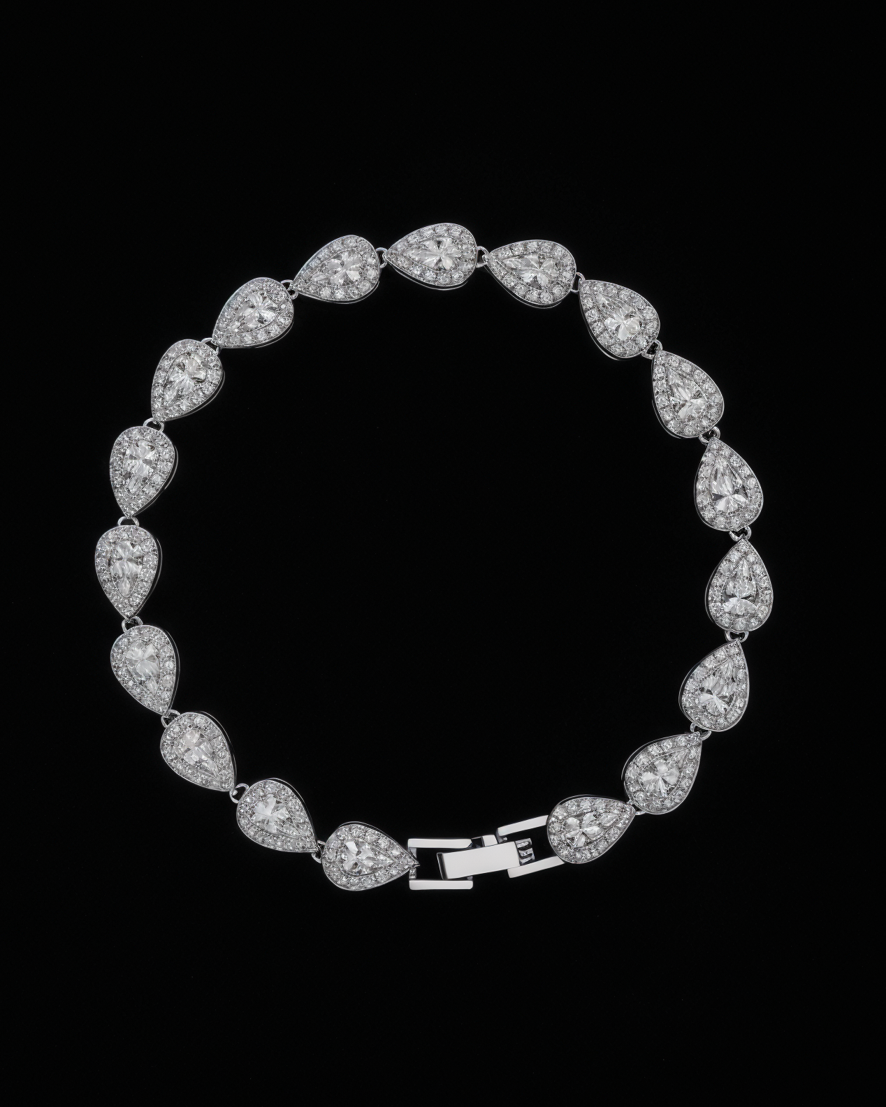 "Tears" Silver Bracelet